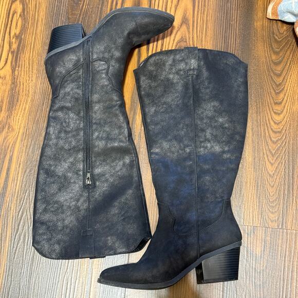 Maurice’s Claudia Wide Calf Tall Boots Size 8.5 - Picture 1 of 7